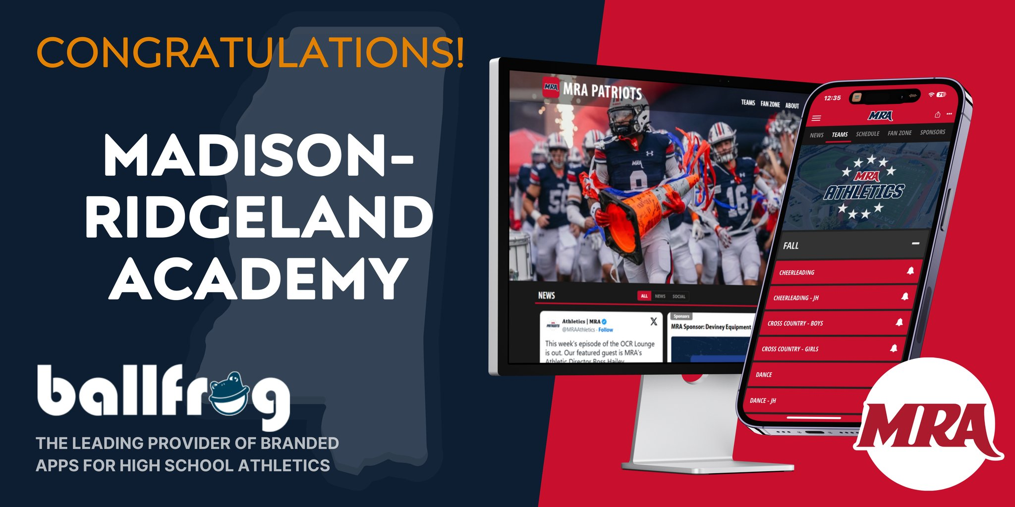 Ballfrog East Client Athletics